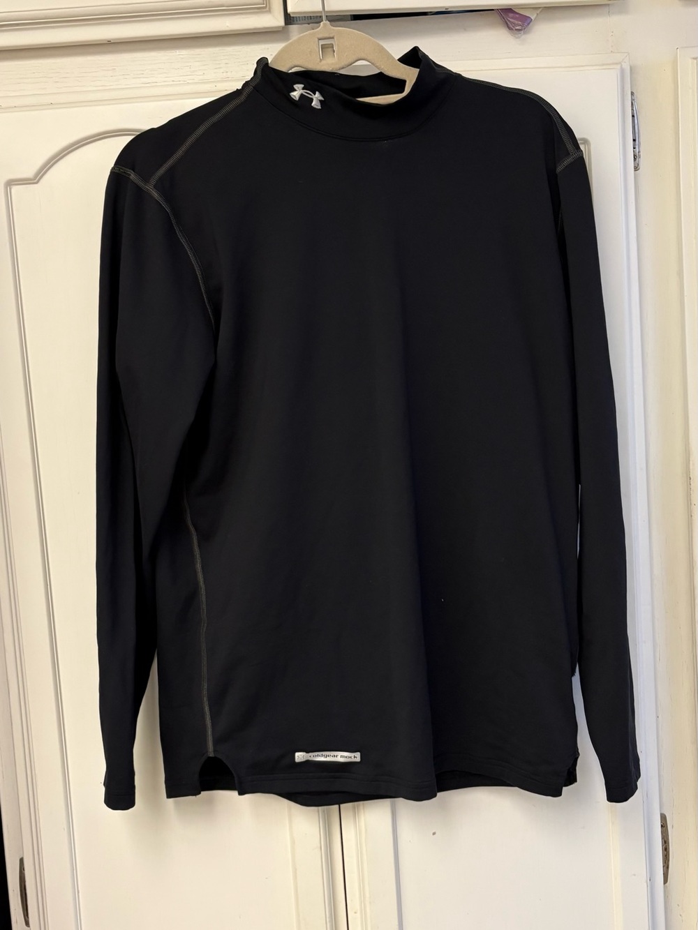 Under Armour Black Long-Sleeve Compression Top